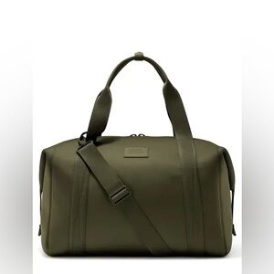 Dagne Dover Olive Green Tote with Dual Carry Handles